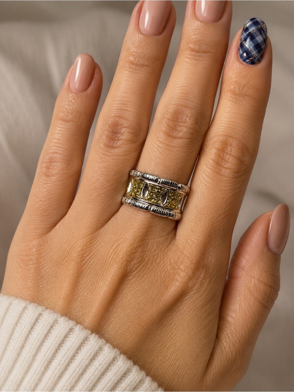 ✨ NWT Genuine .80 TCW Natural Diamond Sterling Silver Ring ✨